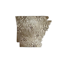 Load image into Gallery viewer, Arkansas Floral Metal Art