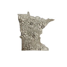 Load image into Gallery viewer, Minnesota Floral Metal Art