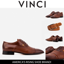 Load image into Gallery viewer, The Rockwell Handmade Tan Leather Cap Toe Oxford Men Shoe