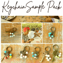 Load image into Gallery viewer, Set of Five Assorted Keychains
