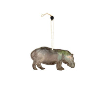 Load image into Gallery viewer, Hippo Ornament- Style 2