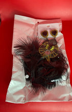 Load image into Gallery viewer, Teardrop Feather Earrings
