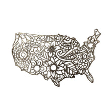 Load image into Gallery viewer, Americana Oil Drum Wall Map