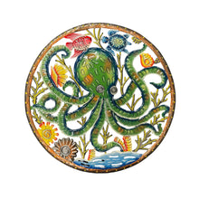 Load image into Gallery viewer, Green Octopus