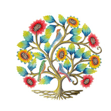 Load image into Gallery viewer, Birds and Sunflowers Tree of Life