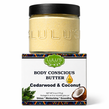Load image into Gallery viewer, Cedarwood &amp; Coconut Whipped Body Butter – Soothing, Nourishing Skin Care