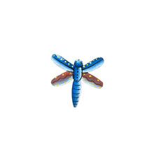 Load image into Gallery viewer, Painted Steel Drum Dragonfly Magnet