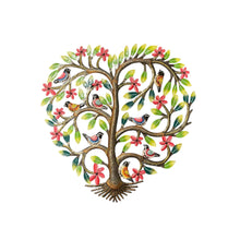 Load image into Gallery viewer, Green Heart with Birds
