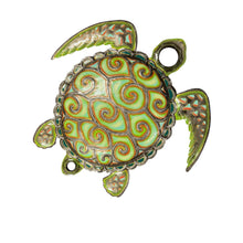 Load image into Gallery viewer, Orilien Turquoise/ Green Oil Drum Top Turtle