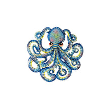 Load image into Gallery viewer, Small Gauyo Octopus- Blue