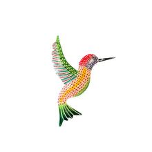 Load image into Gallery viewer, Small Pink and Green Hummingbird