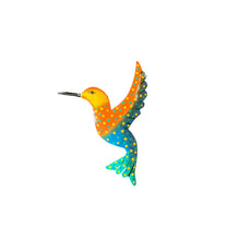 Load image into Gallery viewer, Small Orange and Blue Hummingbird