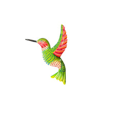 Load image into Gallery viewer, Small Green and Red Hummingbird