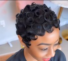 Load image into Gallery viewer, Human Hair Pixie Cut Wig