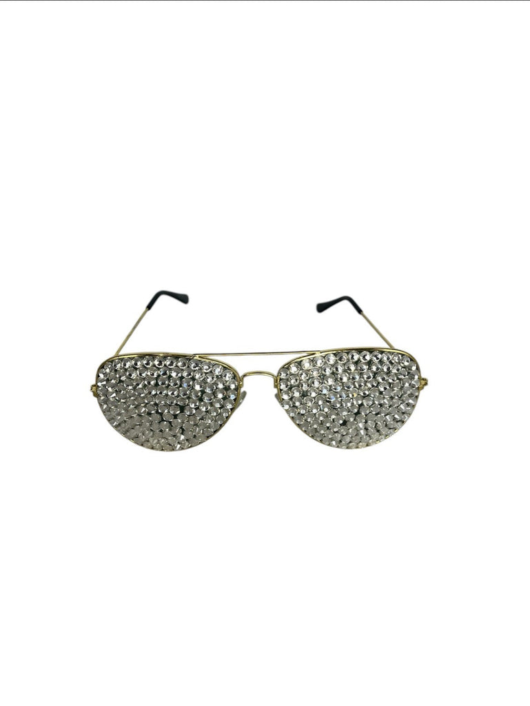 Decorative Crystal Sunglasses
