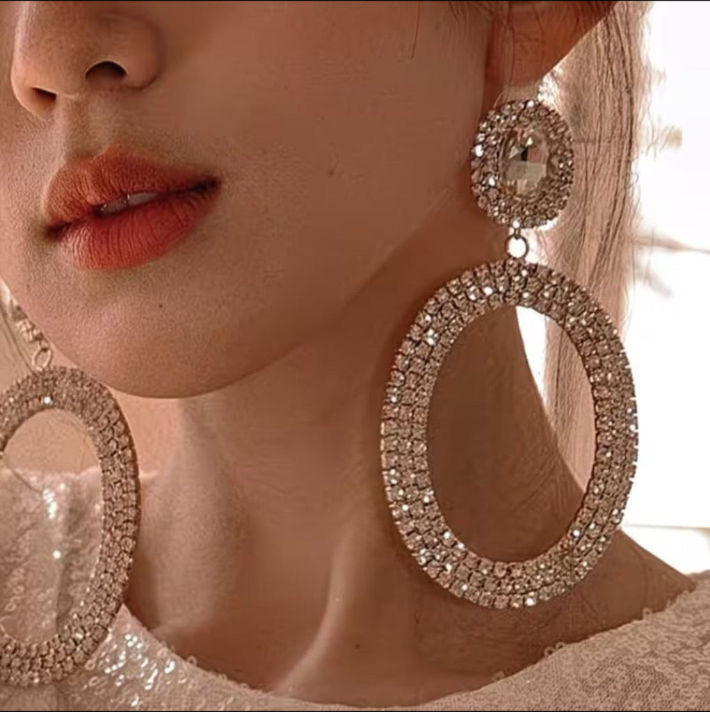 Extravagant Crystal Earrings