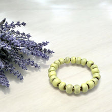 Load image into Gallery viewer, Butter Yellow Ceramic Bracelet