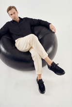 Load image into Gallery viewer, The Hudson Black Suede Men Sneaker