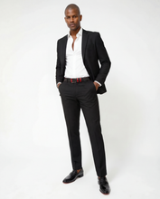 Load image into Gallery viewer, The Ashford Black Baby Buffalo Leather Loafer Men Shoe