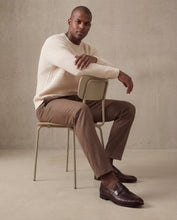 Load image into Gallery viewer, The Aurelio Brown Python &amp; Baby Buffalo Leather Penny Loafer