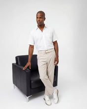 Load image into Gallery viewer, The Cenova White &amp; Gold Leather Men Sneaker