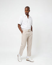Load image into Gallery viewer, The Cenova White &amp; Gold Leather Men Sneaker