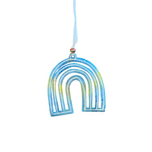 Load image into Gallery viewer, Rainbow Ornament- Light Blue