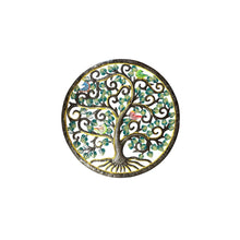 Load image into Gallery viewer, Medium Green Four Birds Tree of Life