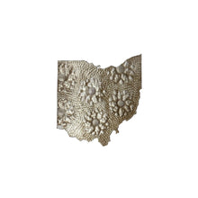 Load image into Gallery viewer, Medium Ohio Floral Metal Art