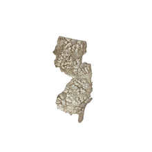 Load image into Gallery viewer, New Jersey Floral Metal Art
