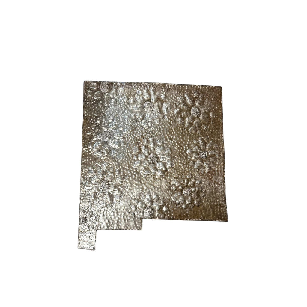 New Mexico Floral Metal Art