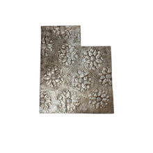 Load image into Gallery viewer, Utah Floral Metal Art