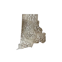 Load image into Gallery viewer, Rhode Island  Floral Metal Art