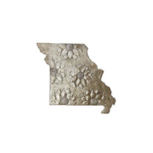 Load image into Gallery viewer, Medium Missouri Floral Metal Art