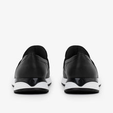 Load image into Gallery viewer, The Lumina Black Buffalo Leather Women Sneaker