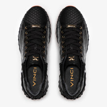 Load image into Gallery viewer, The Caesars Black Leather  Men Sneaker