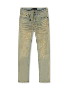 Valabasas Repair Skinny Jean - Vintage Wash