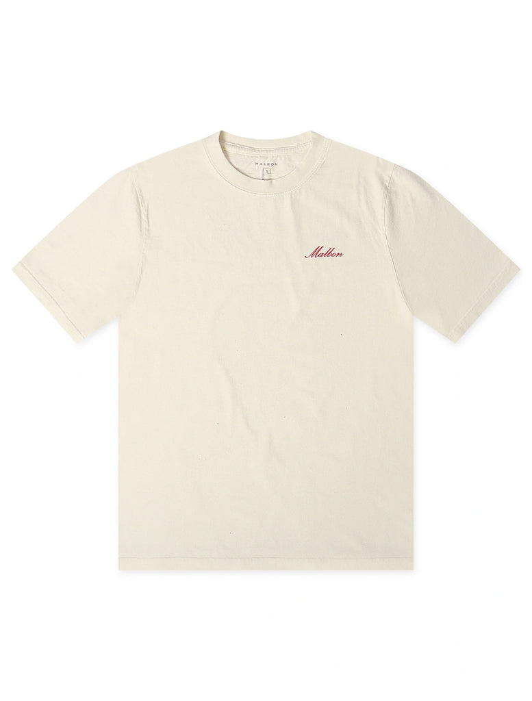 Malbon Bermuda Members Tee - Canvas