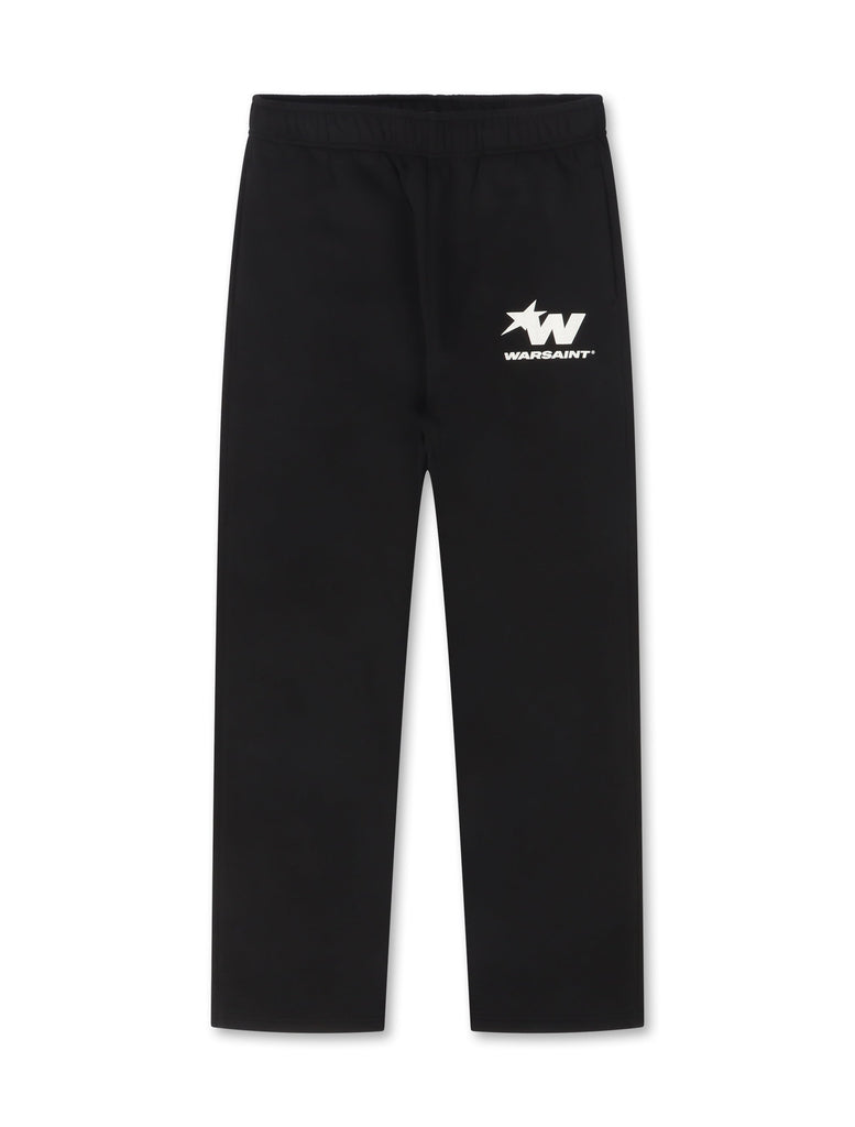 Warsaint Signature Star Sweatpants - Black