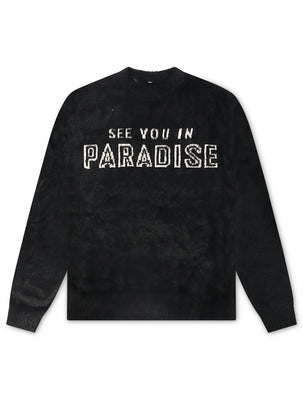 Jordan Craig Fluffy Sweater - Black