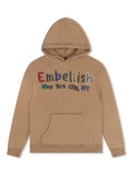 Embellish Colors Hoodie - Mocha