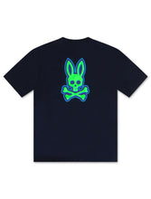Load image into Gallery viewer, Psycho Bunny Sloan Back Graphic Tee - Navy