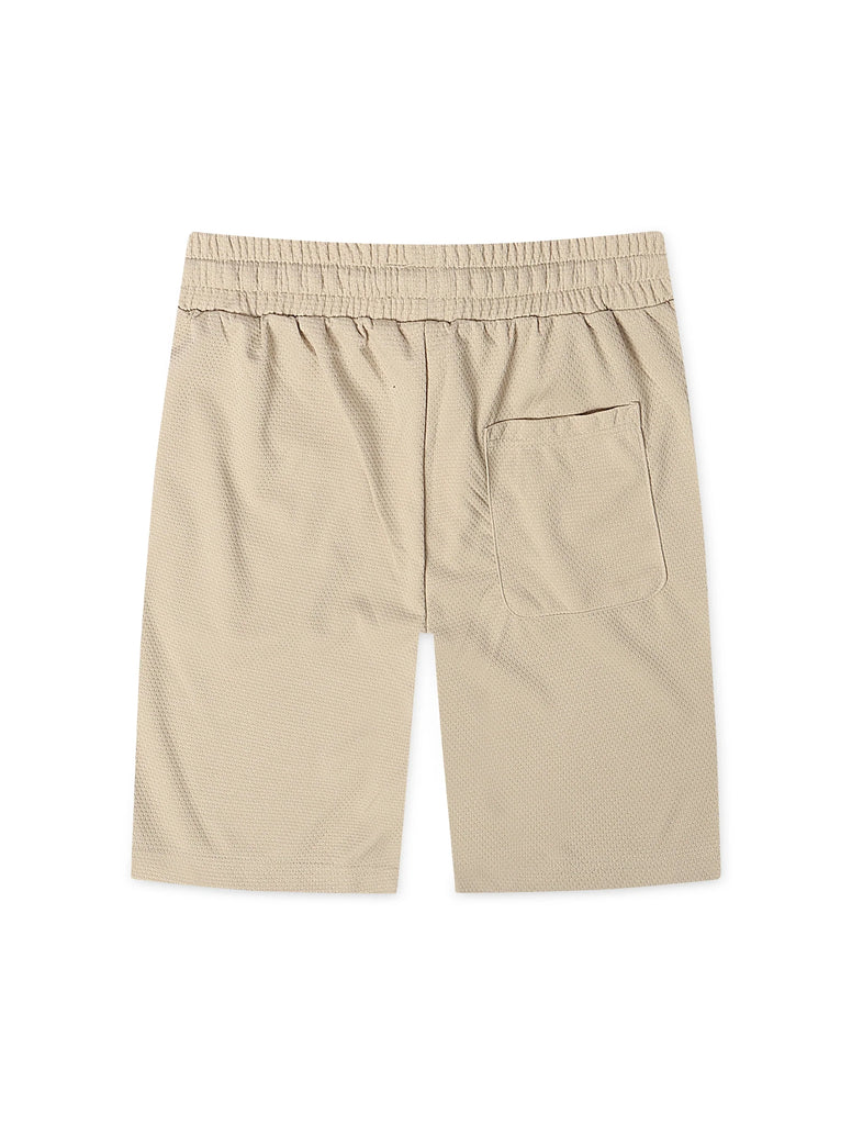 Denim Exchange Knit Shorts - Khaki
