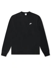 Load image into Gallery viewer, Nike Men's Club Fleece Crewneck - Black
