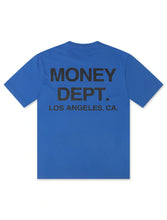 Load image into Gallery viewer, Money Dept. Los Angeles Heavyweight Tee - Blue/Black