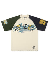 Load image into Gallery viewer, Street Approved Color Block Tee - Cream