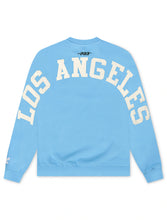 Load image into Gallery viewer, Pro Standard LA Dodgers Wingspan Drop Shoulder Crewneck - University Blue