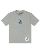 Load image into Gallery viewer, Pro Standard La Dodgers Wingspan Drop Shoulder Tee - Dark Heather Grey