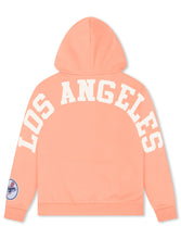 Load image into Gallery viewer, Pro Standard La Dodgers Wingspan Drop Shoulder Hoodie - Guava