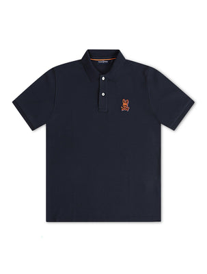 Psycho Bunny Sanderson Pique Polo - Navy